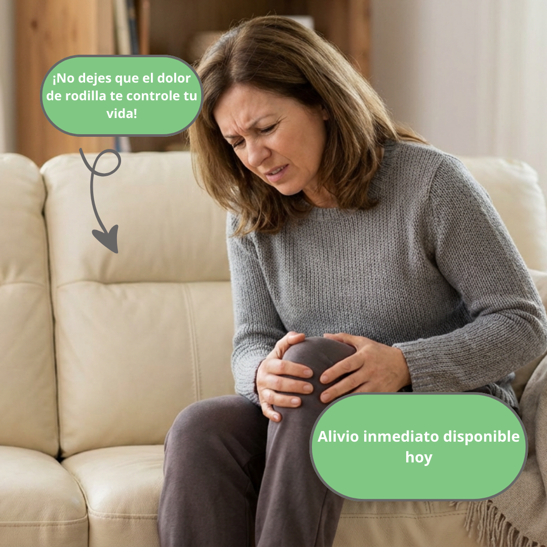 Masajeador de rodillas con calor y vibración – Alivia el dolor y recupera tu movilidad